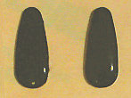 Black adhesive nose pads