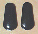 Black stick on nose pads