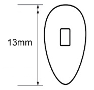 Eye glass nose pads