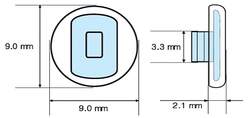 Fashion glasses nose pads