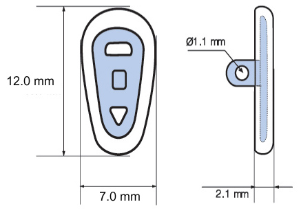 Glasses repair nose pads