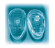 Glasses tear-drop nose pads