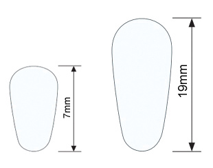Sheets of adhesive nose pads