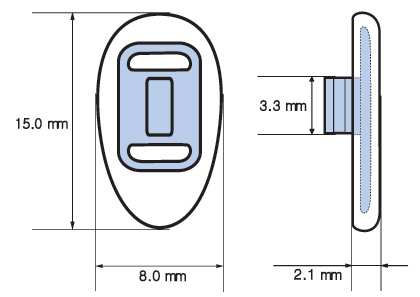 Push-on nosepad