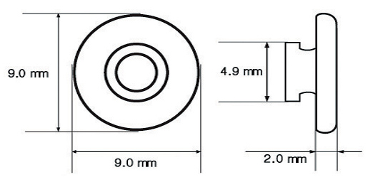 Repair kit nose pads for eye glasses