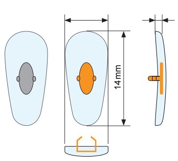 Replacement Ray-Ban Nose Pads