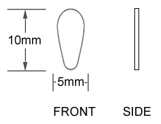 adhesive nose pads for plastic frames and metal frames