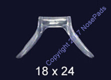 Snap-On Saddle Bridge Nose Pad Repair Part For Eyeglasses and Sunglasses