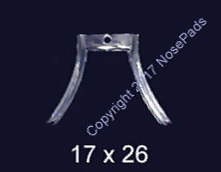 One Screw Hole Softwing Nose Pad