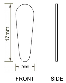 Silicone adhesive nose pads