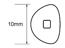 Eyeglasses nose pads